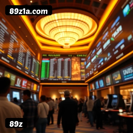 Loterias no lobby — imagem de referência
